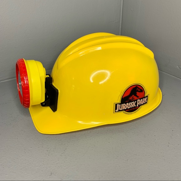 Universal Other - Vintage 1996 Jurassic Park Plastic Light Helmet